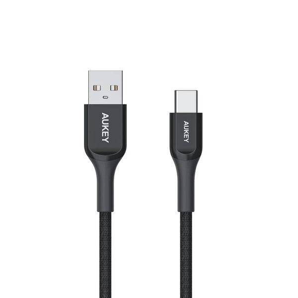 AUKEY USB-A to USB-C Charging and Data Cable (2m)_Black